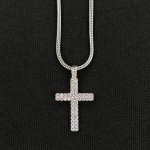 GOLDEN GILT (ゴールデン・ギルト) / DOUBLE ROW CROSS NECKLACE / SILVER