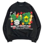 <img class='new_mark_img1' src='https://img.shop-pro.jp/img/new/icons24.gif' style='border:none;display:inline;margin:0px;padding:0px;width:auto;' />【20%OFF】 PHARRELL WILLIAMS× CPFM (ファレル・ウィリアムス×シーピーエフエム) / CASH OUT CREWNECK / BLACK ■定価：￥34,650→