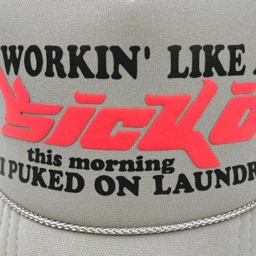 SICKO (シッコ) / SICKO LAUNDRY TRUCKER / GRAY - GANGSTA MARKET