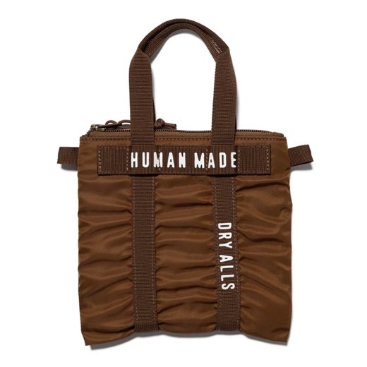 HUMAN MADE (ヒューマンメイド) / MINI HELMET BAG / BROWN - GANGSTA MARKET 【ギャングスタ  マーケット】