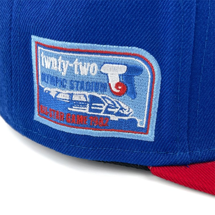 TWNTY TWO (トゥエンティートゥー) / EXPOS SNAPBACK CAP / BLUE × RED