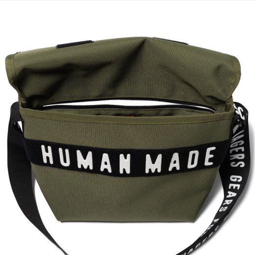 HUMAN MADE (ヒューマンメイド) / SMALL MESSENGER BAG / OLIVE DRAB 