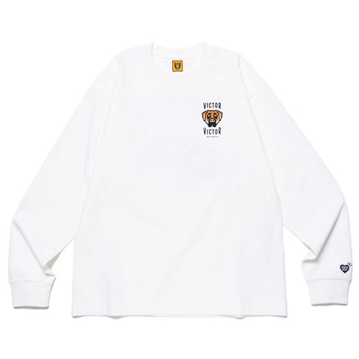 HUMAN MADE × VICTOR VICTOR WORLDWIDE / VICTOR VICTOR LONG SLEEVE T