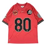 GRIMEY (グライミー) / THE CLOUT MESH FOOTBALL JERSEY / RED
