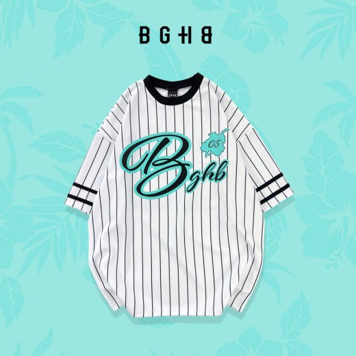 BAGARCH (バガーチ) / PULLOVER BASEBALL JERSEY / WHITE - GANGSTA