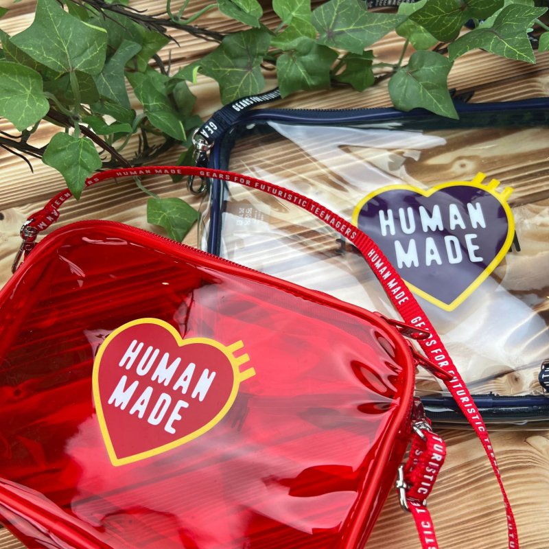 HUMAN MADE (ヒューマンメイド) / PVC POUCH LARGE / CLEAR - GANGSTA 