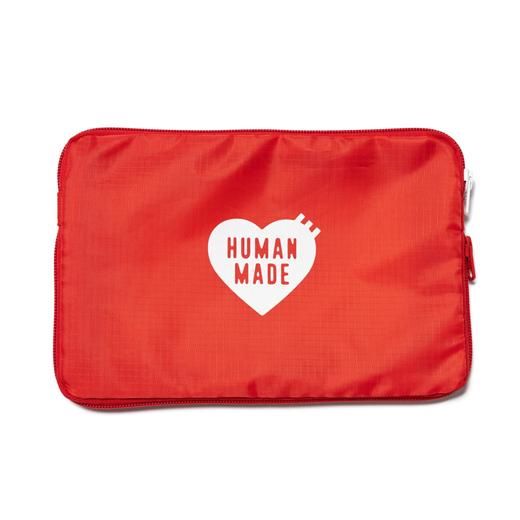 HUMAN MADE (ヒューマンメイド) / TRAVEL CASE MEDIUM / RED - GANGSTA MARKET 【ギャングスタ  マーケット】