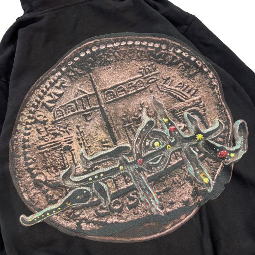 UTOPIA / CIRCUS MAXIMUS LIVE ZIP HOODIE - GANGSTA MARKET 【ギャングスタ マーケット】