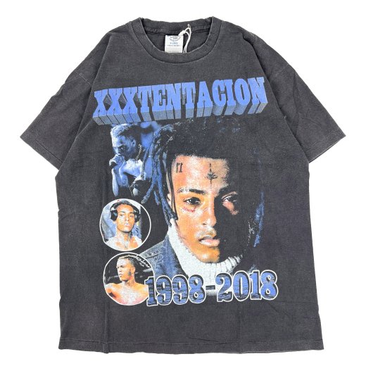 BOOTLEG TEES (ブートレッグティーズ) / XXXTENTACION TEE / VINTAGE BLACK - GANGSTA  MARKET 【ギャングスタ マーケット】