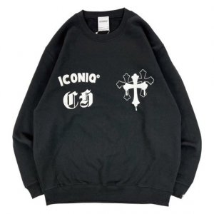 ICONIQ (˥å) / CH SWEAT SHIRT / BLACK