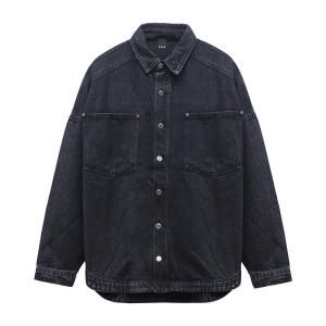 <img class='new_mark_img1' src='https://img.shop-pro.jp/img/new/icons24.gif' style='border:none;display:inline;margin:0px;padding:0px;width:auto;' />20%OFF BAGARCH (Х) / DENIM SHIRTS JACKET / BLACK 22,880ߢ