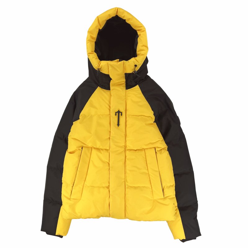 TRAPSTAR (トラップスター) / IRONGATE ARCH PUFFER JACKET / YELLOW × BLACK - GANGSTA  MARKET 【ギャングスタ マーケット】