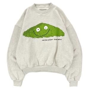 CPFM  EREWHON (ԡեߥ) / MATCHA BOXY CREWNECK / OATMEAL
