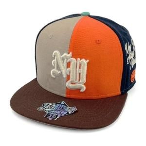 TWNTY TWO (ȥƥȥ) / NY GOTHIC COLOR BLOCK SNAPBACK CAP / MULTI