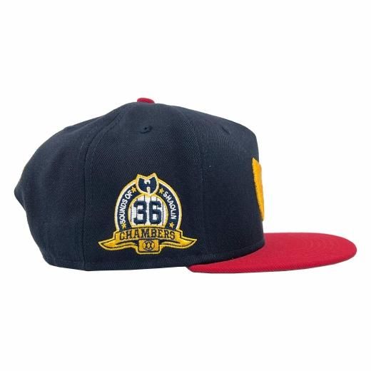 TWNTY TWO / KING OF NY WU SNAPBACK CAP / NAVY × RED
