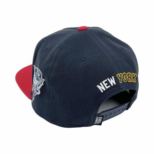 TWNTY TWO / KING OF NY WU SNAPBACK CAP / NAVY × RED