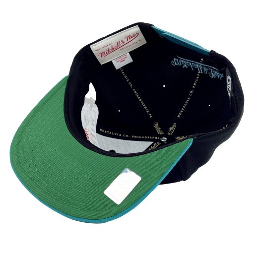 Mitchell & Ness (ミッチェル＆ネス) / NHL TEAM 2 TONE 2.0 SNAPBACK (SHARKS) / BLACK  × M.BLUE - GANGSTA MARKET 【ギャングスタ マーケット】