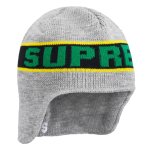 <img class='new_mark_img1' src='https://img.shop-pro.jp/img/new/icons24.gif' style='border:none;display:inline;margin:0px;padding:0px;width:auto;' />【30%OFF】 SUPREME (シュプリーム) / EARFLAP BEANIE / HEATHER GREY■定価：10,780円→