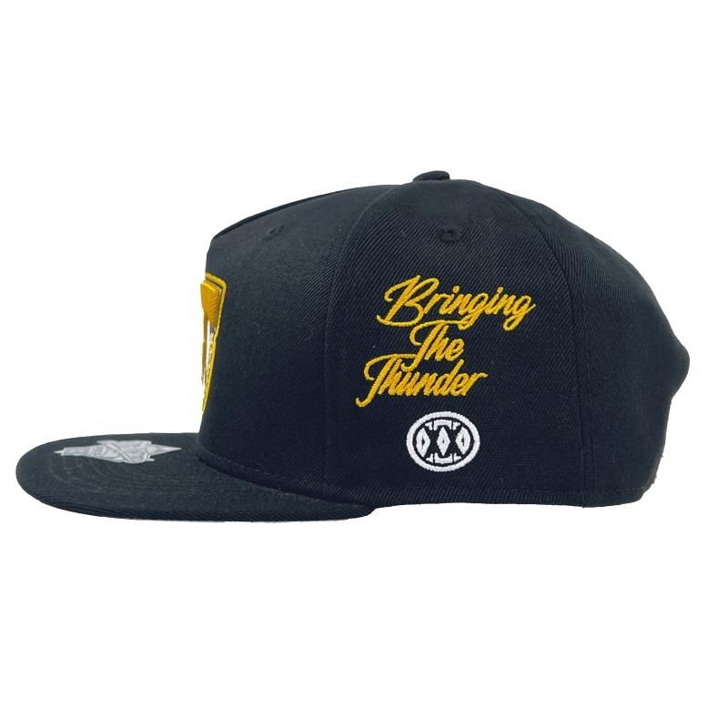海外限定TWNTY TWO CAP 22 \"NEVER BROKE\"　ブラック TWNTY TWO / THUNDER SNAPBACK CAP / BLACK - GANGSTA MARKET
