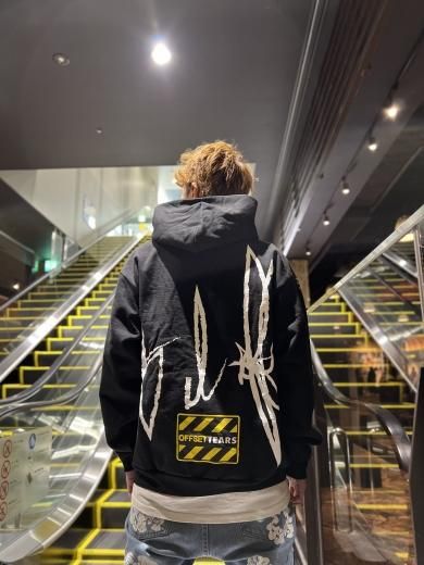 【国内買付】DENIM TEARS OFFSET OLYMPIC RINGS コラボ パーカー DENIM TEARS × OFFSET / OFFSET TEARS OLYMPIC RINGS HOODIE