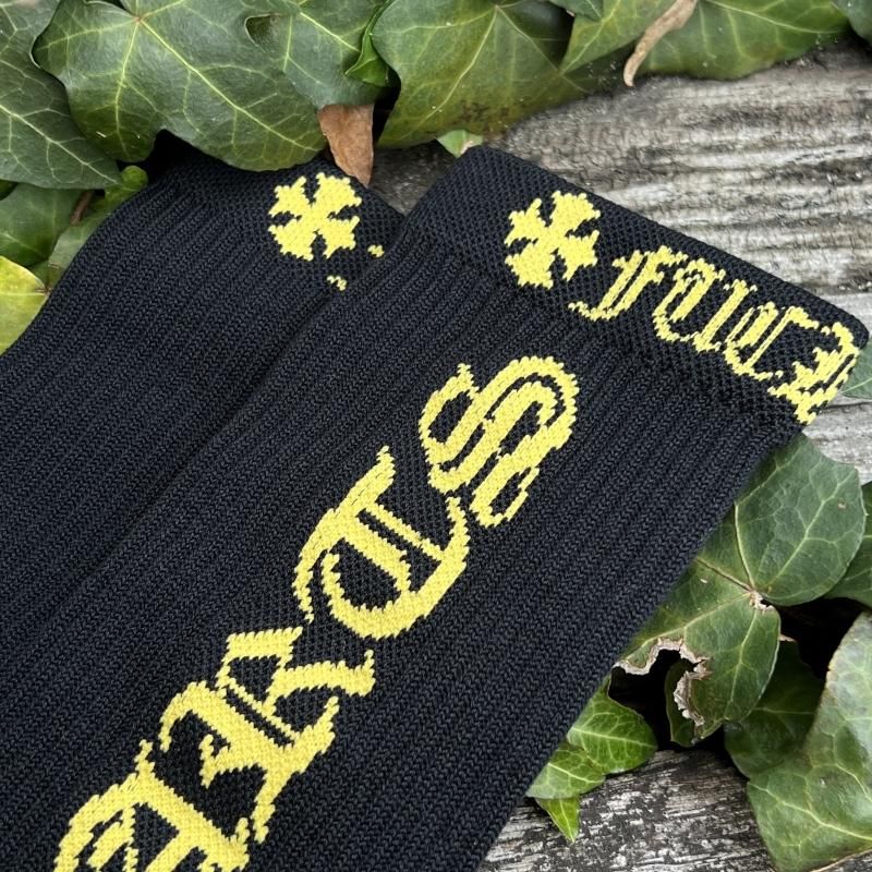 CHROME HEARTS ソックス S CHROME HEARTS クロムハーツ ソックス 靴下 3足セット (CHROME