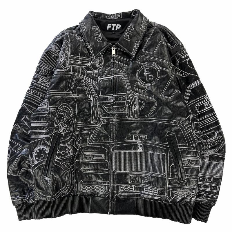 FTP / BIG BODY LEATHER JACKET - GANGSTA MARKET 【ギャングスタ