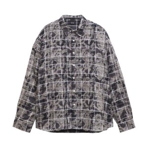 BAGARCH / SNOW WIDE CHECK SHIRTS