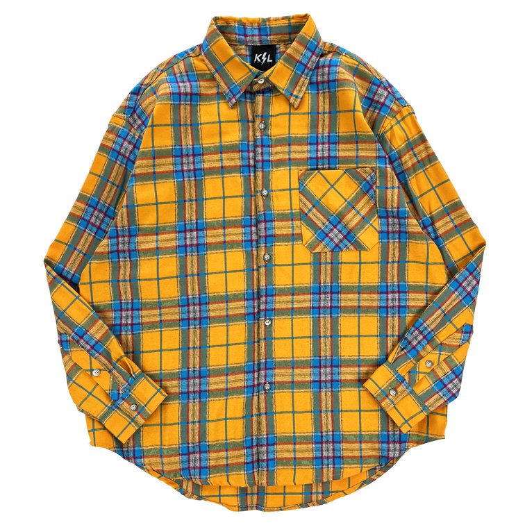 KSL SUPPLY / CHECK SHIRT - GANGSTA MARKET 【ギャングスタ マーケット】