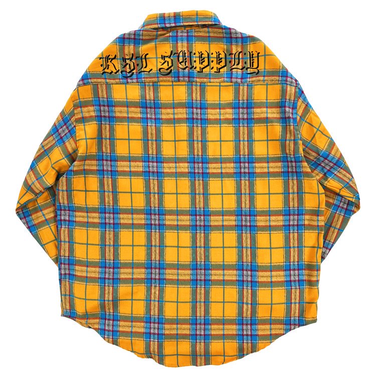 KSL SUPPLY / CHECK SHIRT - GANGSTA MARKET 【ギャングスタ マーケット】