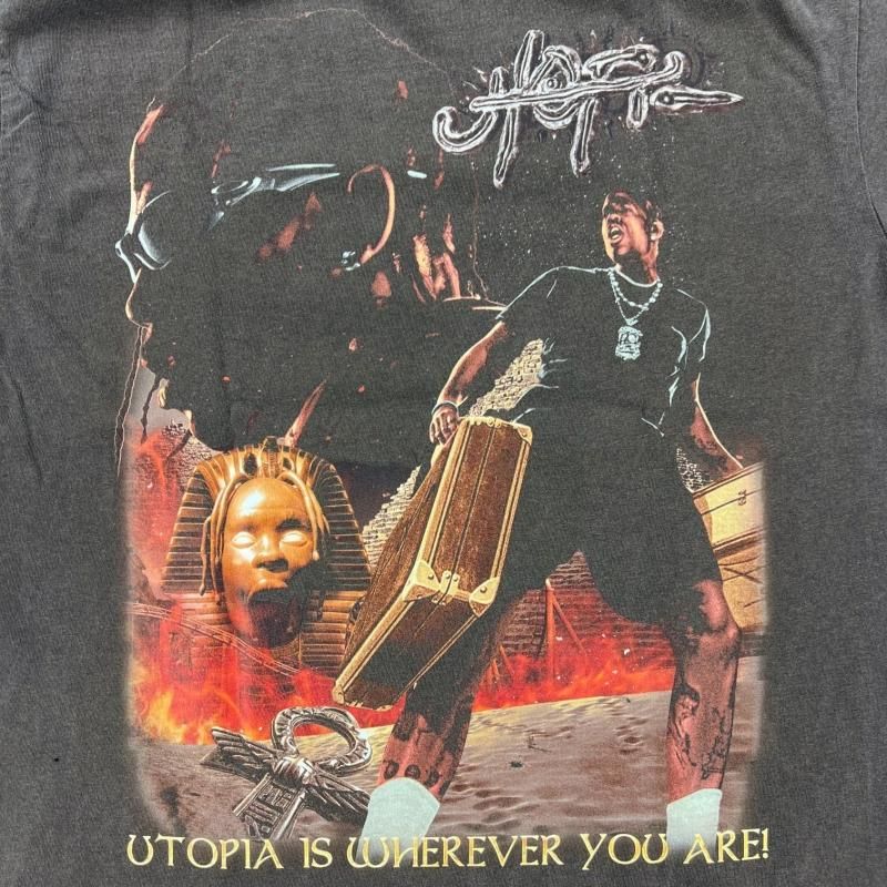 40%OFF】 RETRO FINEST TEES / TRAVIS SCOTT -UTOPIA- T-SHIRT 40%OFF】 RETRO FINEST TEES / TRAVIS SCOTT -UTOPIA- T-SHIRT