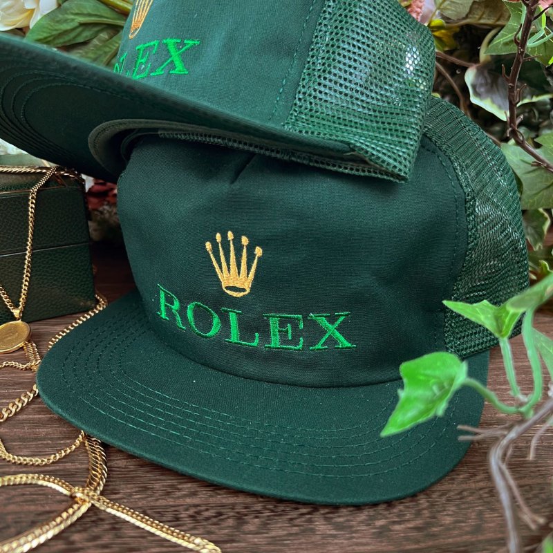 NO BRAND / ROLEX MESH CAP (DEAD STOCK) - GANGSTA MARKET 【ギャングスタ マーケット】