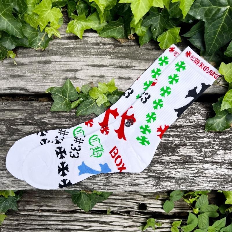 【新品】Chrome Hearts ステンシル ソックス 靴下 白 S 楽天市場】CHROME HEARTSSTENCIL Socks / Whiteクロムハーツ