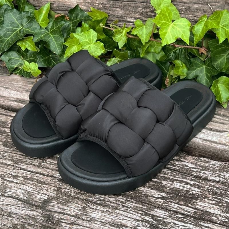 【新品】FOOT INDUSTRY ダウンスリッパ サンダル FOOT INDUSTRY ダウンスリッパ サンダル