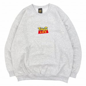 RAP ATTACK / THUG LIFE EMBROIDERY SWEAT SHIRT