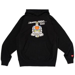 I KNOW NIGO TOO  HUMAN MADE / HEAVYWEIGHT HOODIE