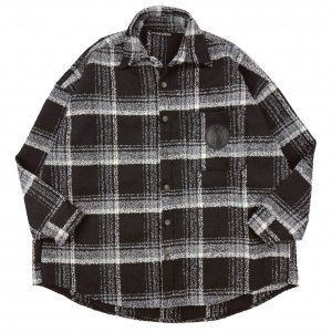 KRHYME DESIGN / HEAVY WEIGHT CHECK SHIRT