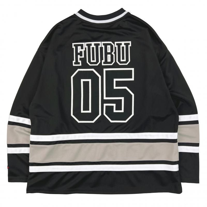 国内発送■FUBU■HOCKEY SHIRTS FUBU フブ トップス ホッケーシャツ。FUBUはアメリカの代表的な
