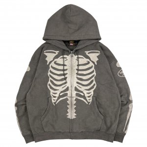 VANSON / BONE ZIP UP HOODIE