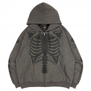 VANSON / BONE ZIP UP HOODIE