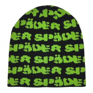 SP5DER WORLD WIDE / FUZZY LOGO SKULLY 