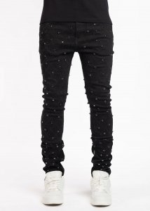 GUAPI / ALL BLACK EMBELLISHED DENIM V2