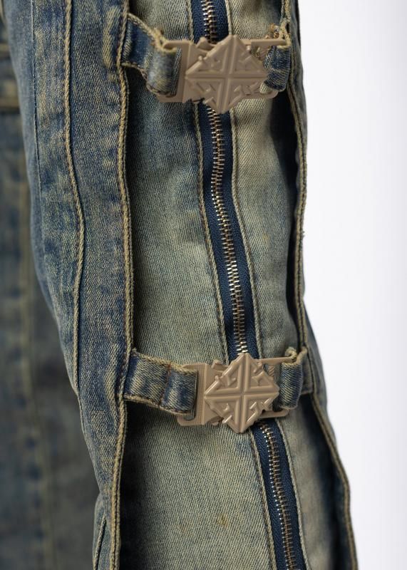 GUAPI / KHAKI PREMIUM DENIM - GANGSTA MARKET 【ギャングスタ