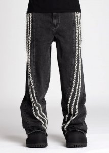 GUAPI / IRON GREY PEARLS DENIM