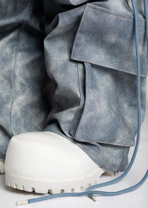 GUAPI / AQUA BLUE CONVERTIBLE DENIM - GANGSTA MARKET