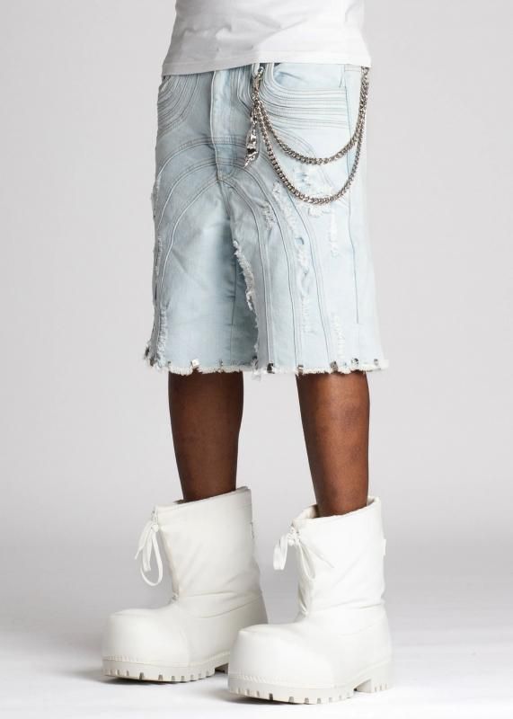 GUAPI アクアブルー30 アクアブルーエンべリッシュデニムジャケットV2 - Guapi Clothing