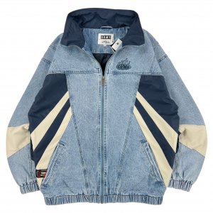 GRIMEY / SCRATCHING MEMORIES DENIM TRACK JACKET