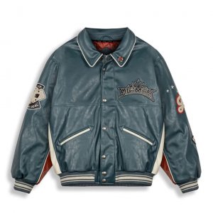 GRIMEY / DEEPER PU LEATHER JACKET