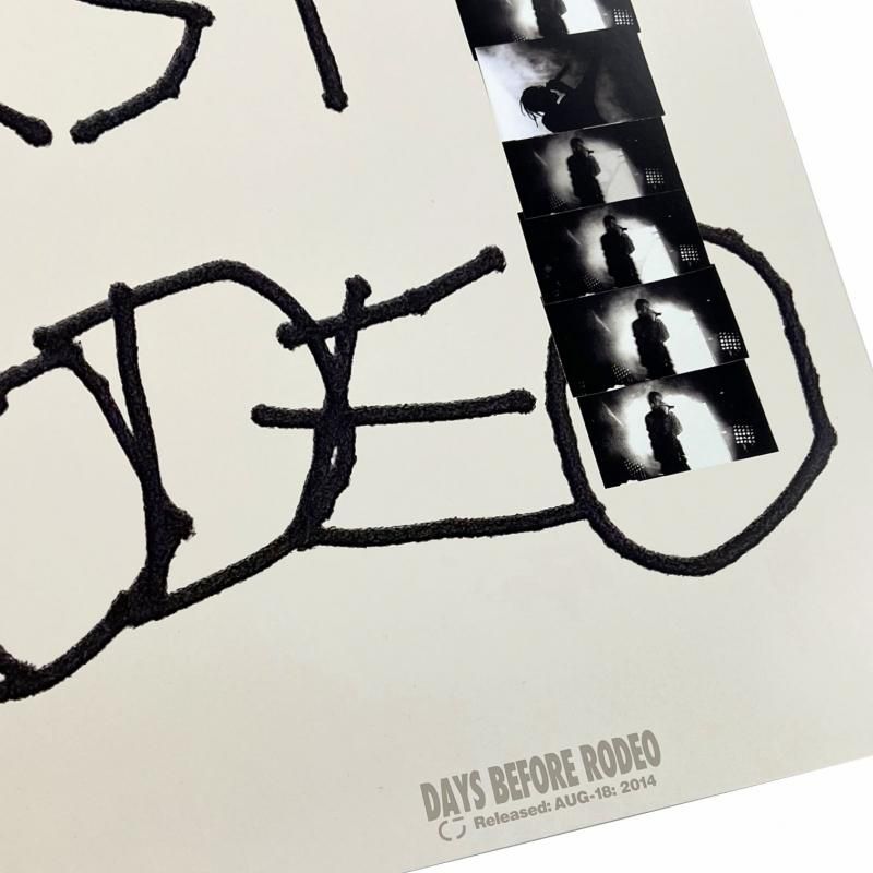 CACTUS JACK / DAYS BEFORE RODEO POSTER Ⅱ - GANGSTA MARKET