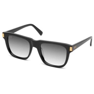 9FIVE / "OCEAN" BLACK & 24K GOLD LIGHT GRADIENT SUNGLASSES