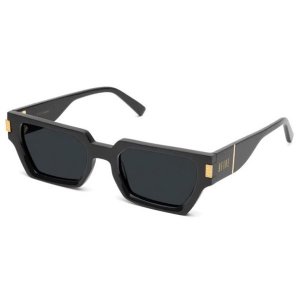 9FIVE / "LOCS" BLACK & 24K GOLD SUNGLASSES